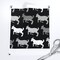 Happy Goats Grayscale Goat Horns Farm Animal Herd Grazing Custom Printed Fabric by Spoonflower Various Fabrics by the Yard or Fat Quarter